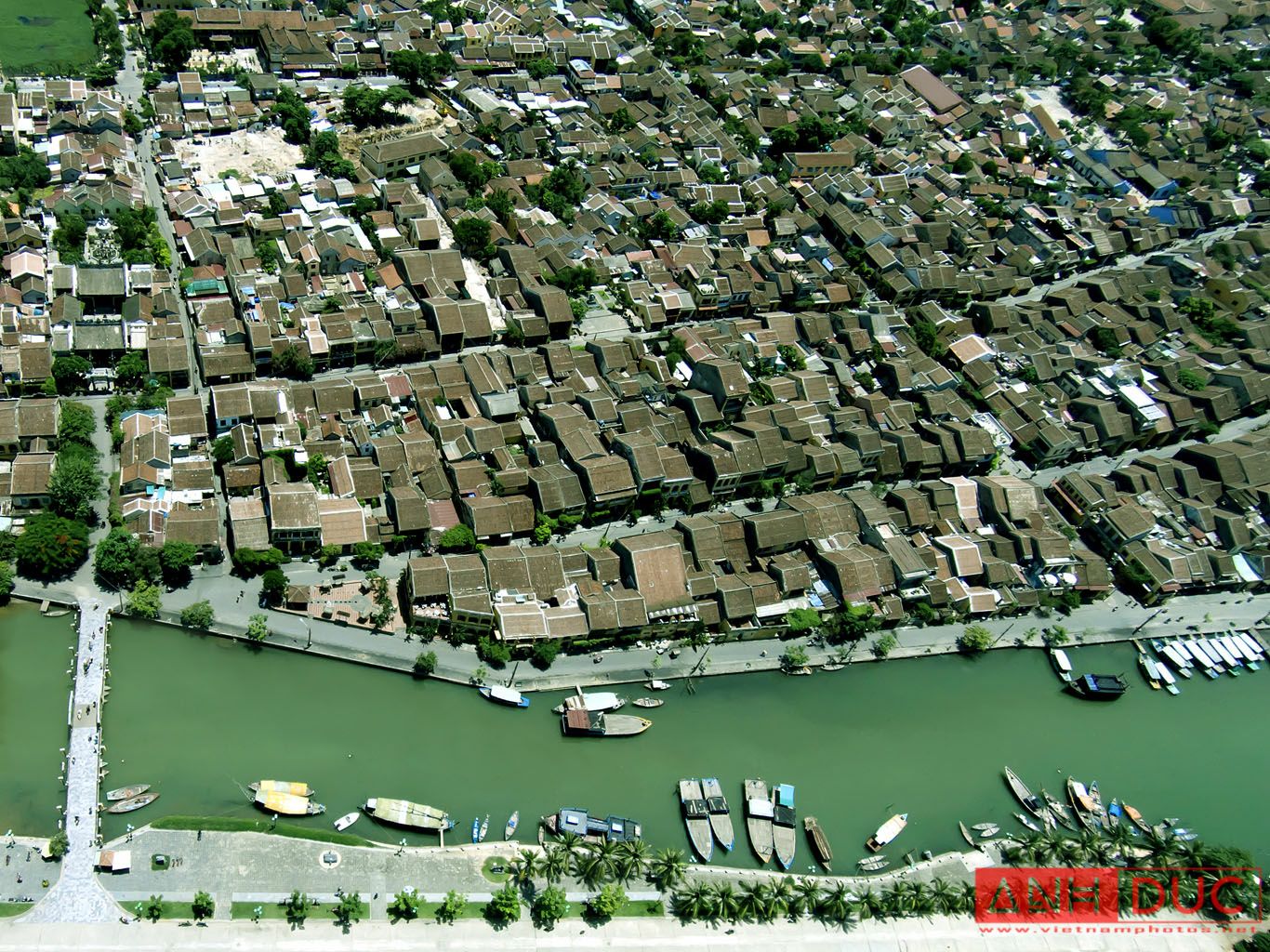 Hoian from the sky